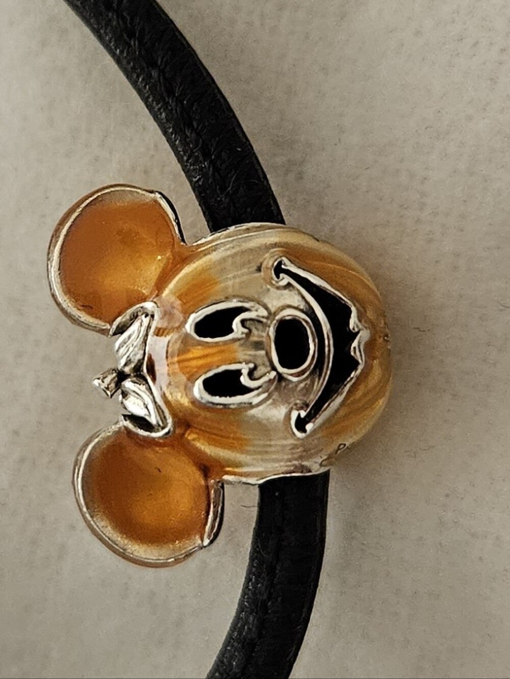 Pandora Mickey Pumpkin Charm